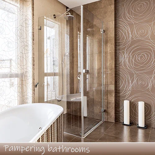 Pampering bathrooms