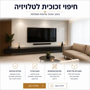 חיפוי ומגן מסכי טלויזיה