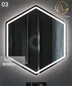 מראה טופז 80X80 ס"מ -דגם :C003